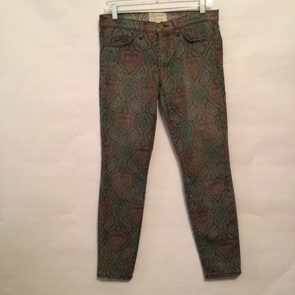 Current/Elliot The Stiletto Hindu Print Size 27 - Picture 3 of 8